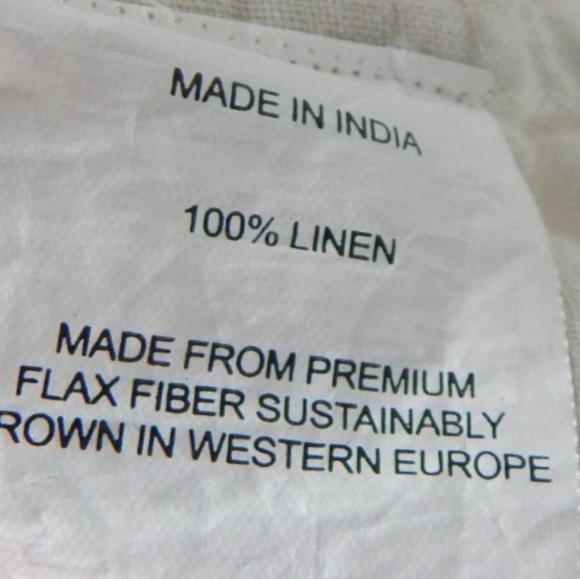 Quince Linen Button Front Pajama Top - Picture 5 of 5